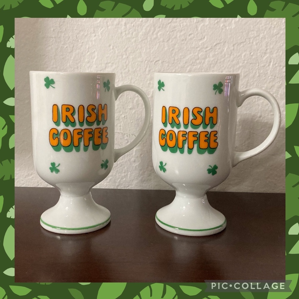 Vintage Irish Mugs! Set of 2